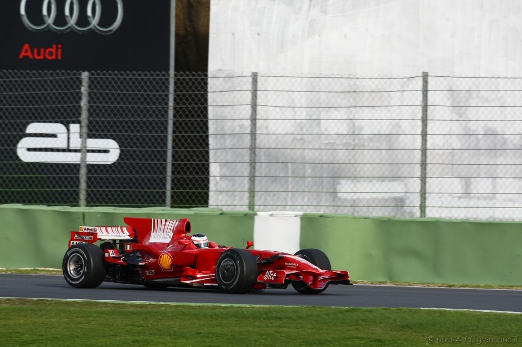 Test Ferrari F2008 Italian F3 Drivers Vallelunga